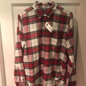 Abercrombie and Fitch women’s flannel button down